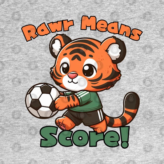 Football Bengal tiger by Japanese Fever